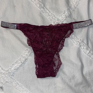 Victorias Secret rhinestone underwear